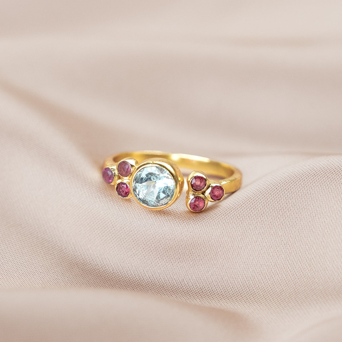 Bague Tiwa - Topaze