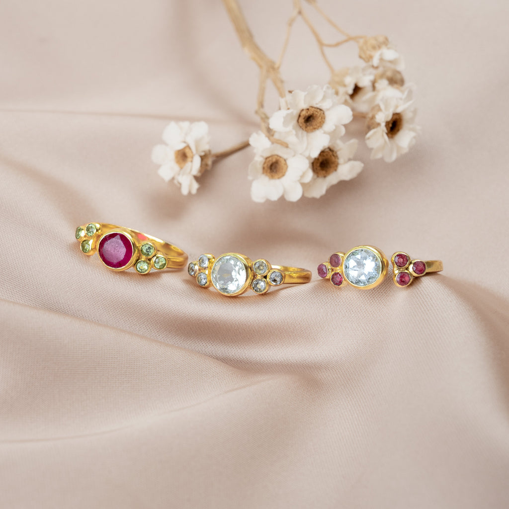 Tiwa Ring - Topaz