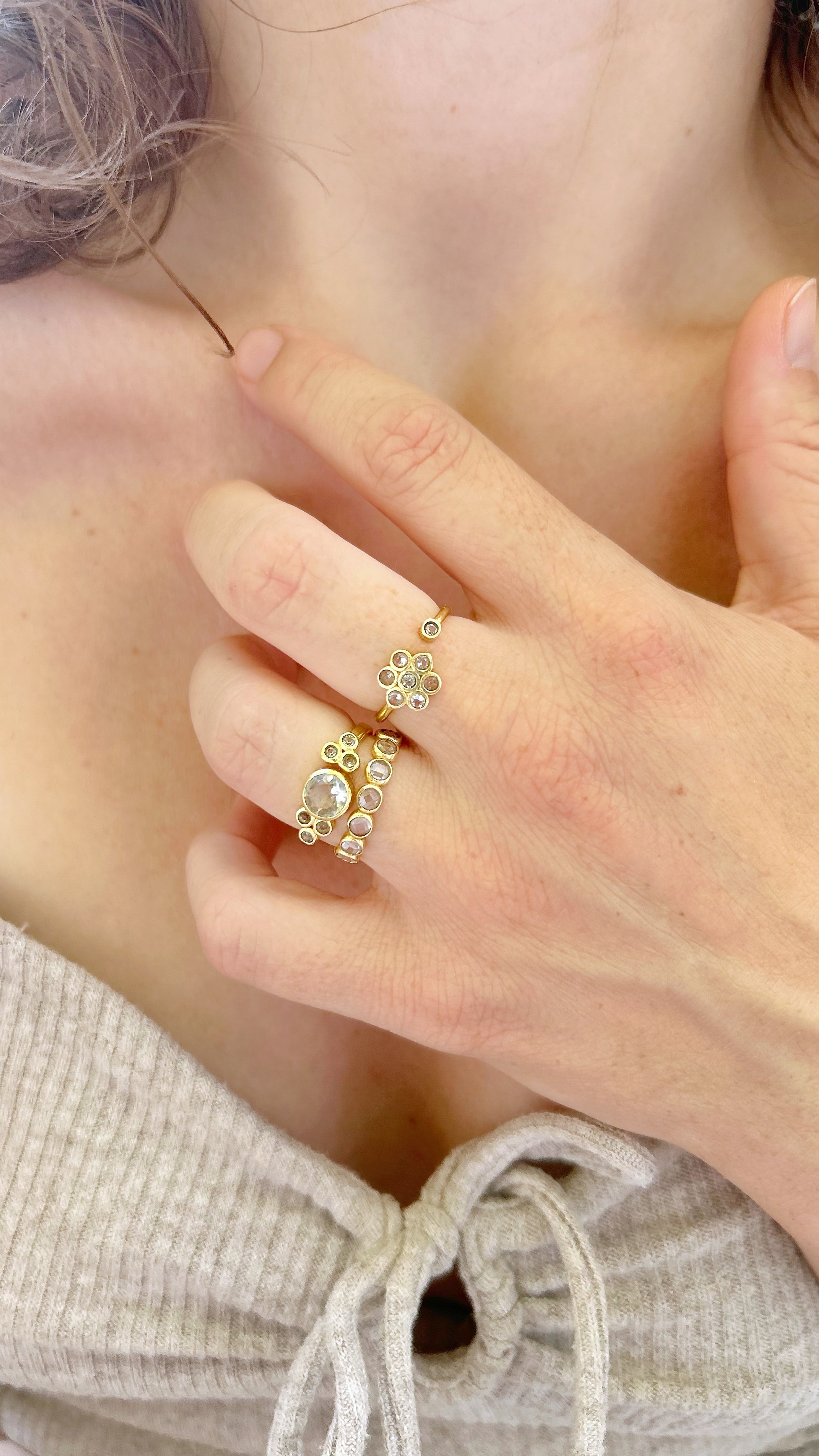 Bague Munga - Cristal