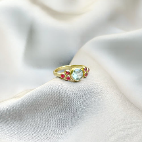 Bague Tiwa - Topaze
