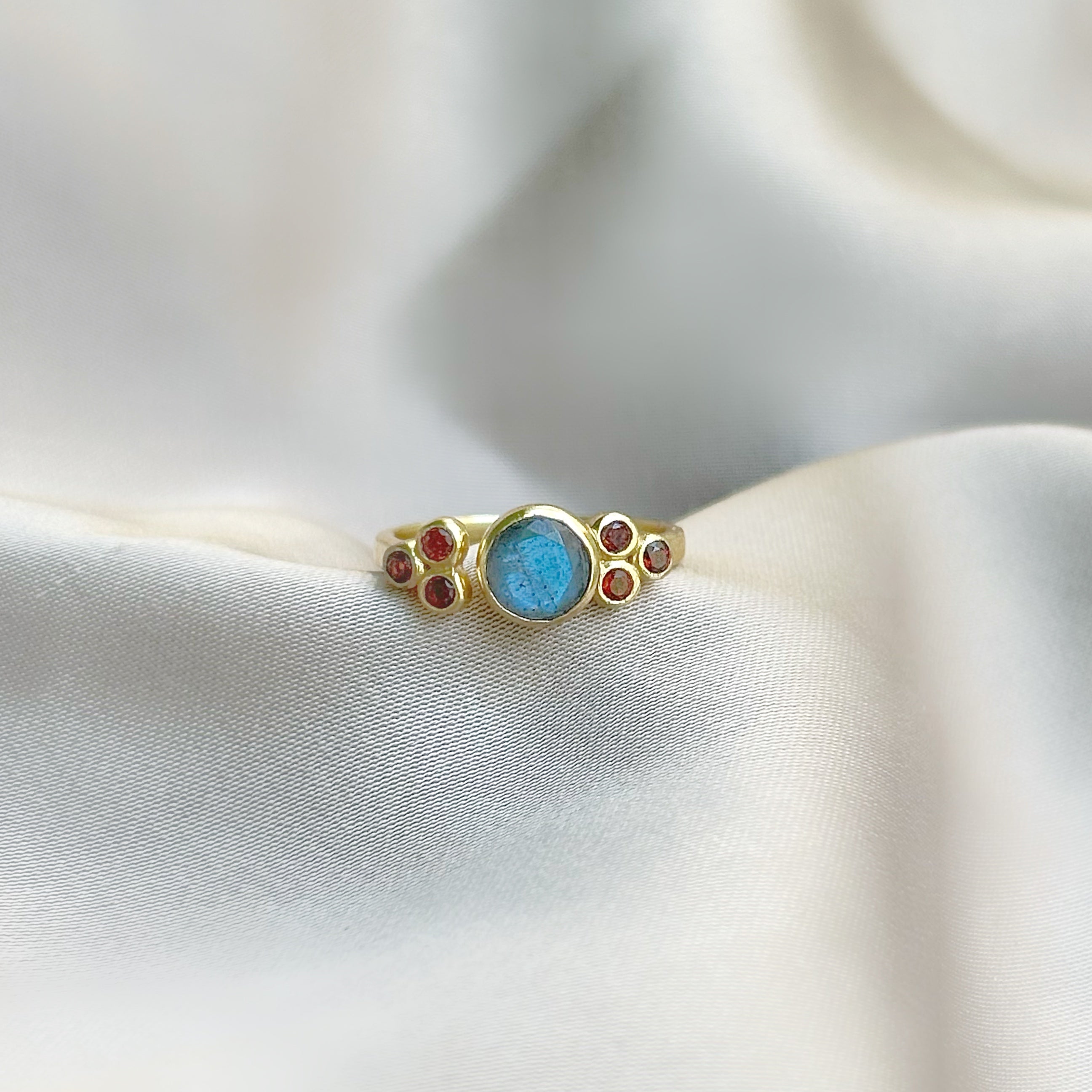 Bague Tiwa - Labradorite