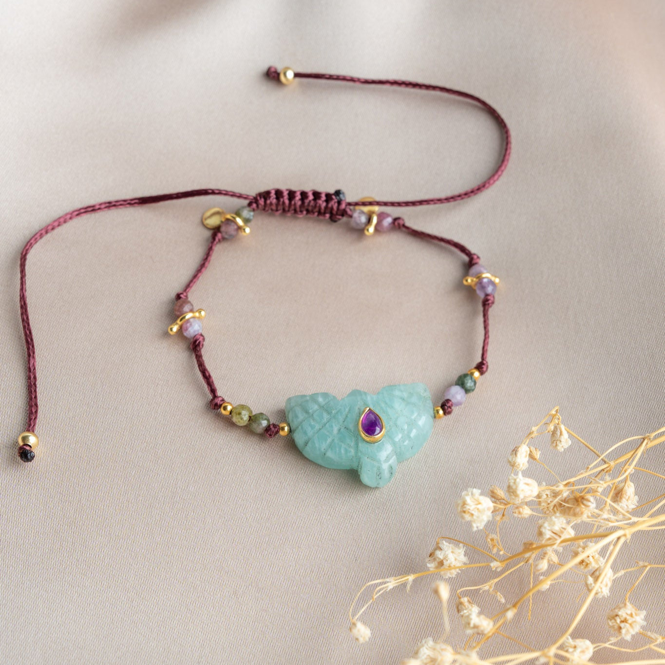 Bracelet Aigle - Amazonite