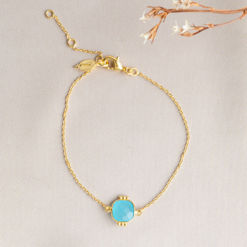 Bracelet Jeli - Calcédoine