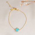 Bracelet Jeli - Calcédoine