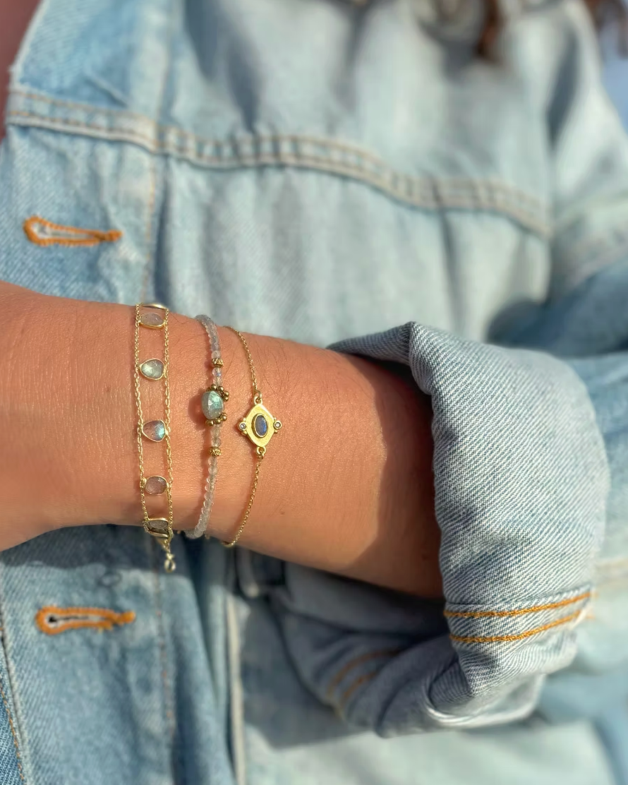Bracelet Poha - Labradorite