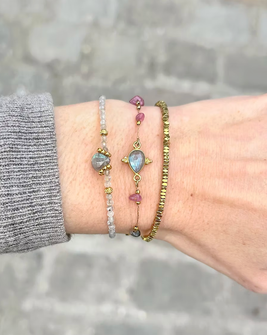 Bracelet Poha - Labradorite
