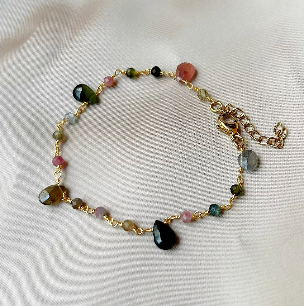Bracelet Rain - Tourmaline