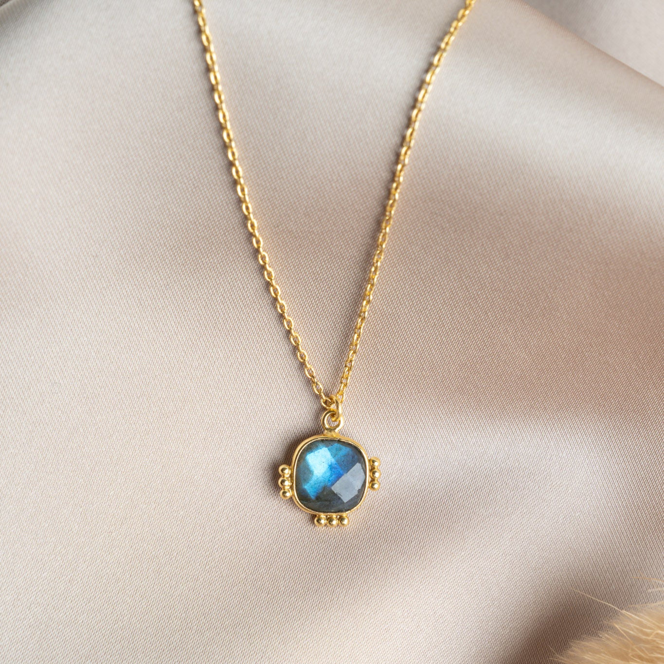 Collier Jeli - Quartz Fumé