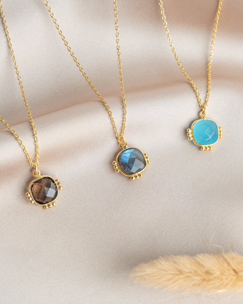 Collier Jeli - Quartz Fumé