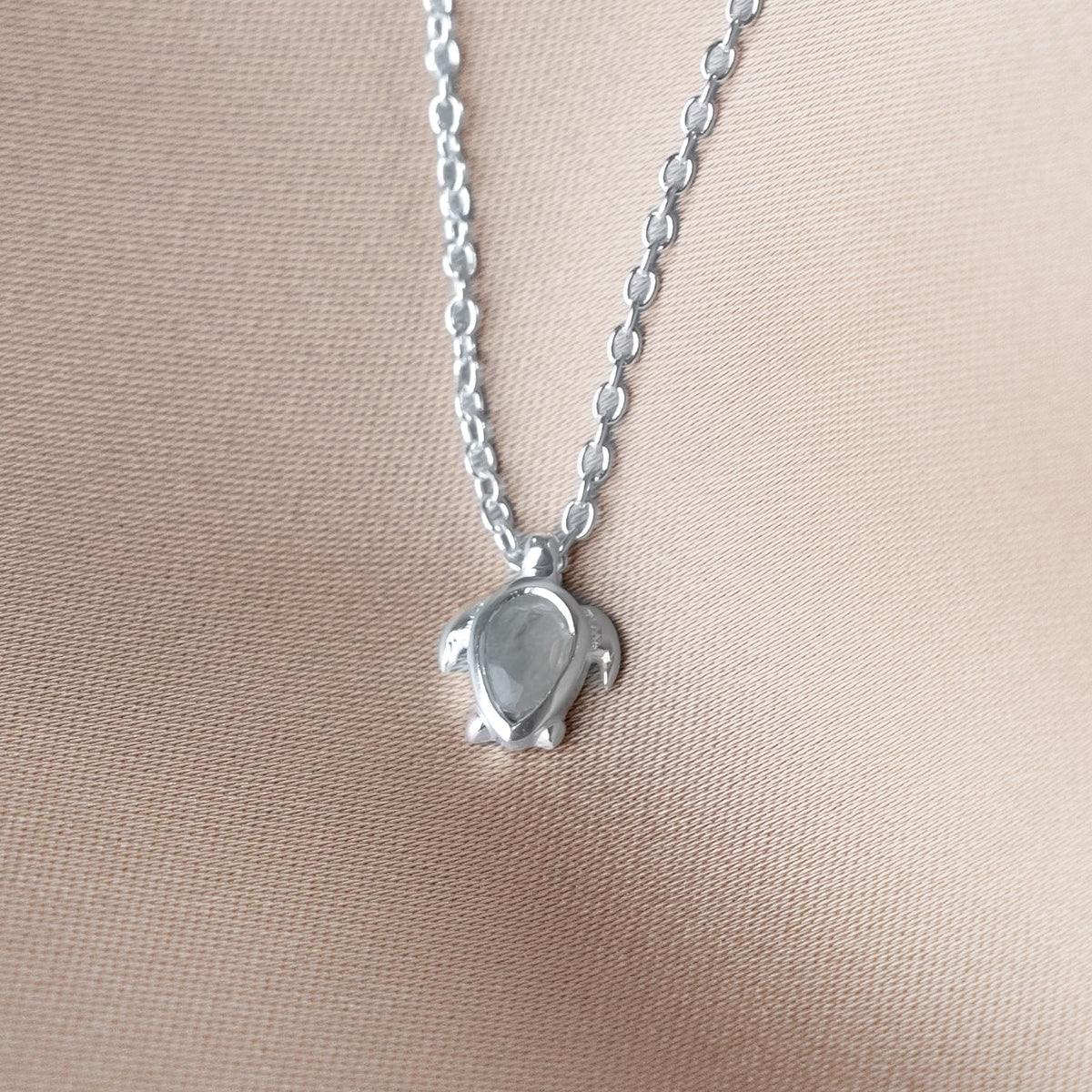 Collier Tortue - Silver