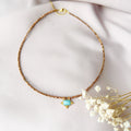 Collier Boho - Hematite