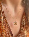 Collier Flower - Labradorite