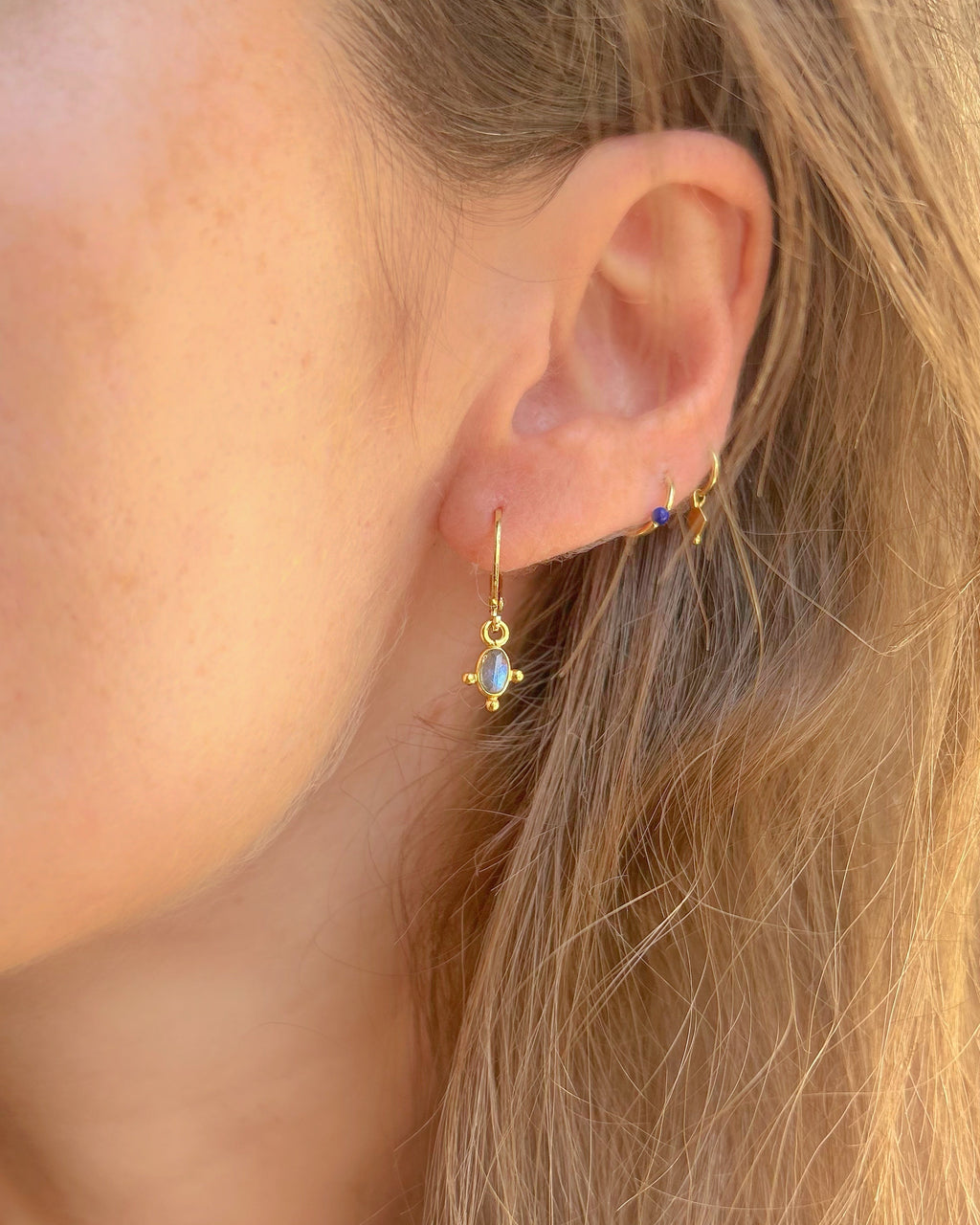 Boucles Zuni - Labradorite