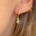 Boucles Zuni - Amazonite