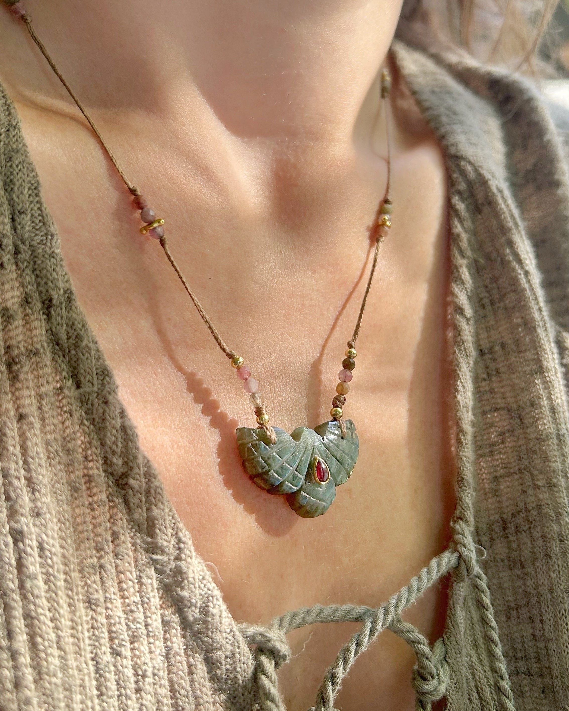 Eagle Necklace - Labradorite