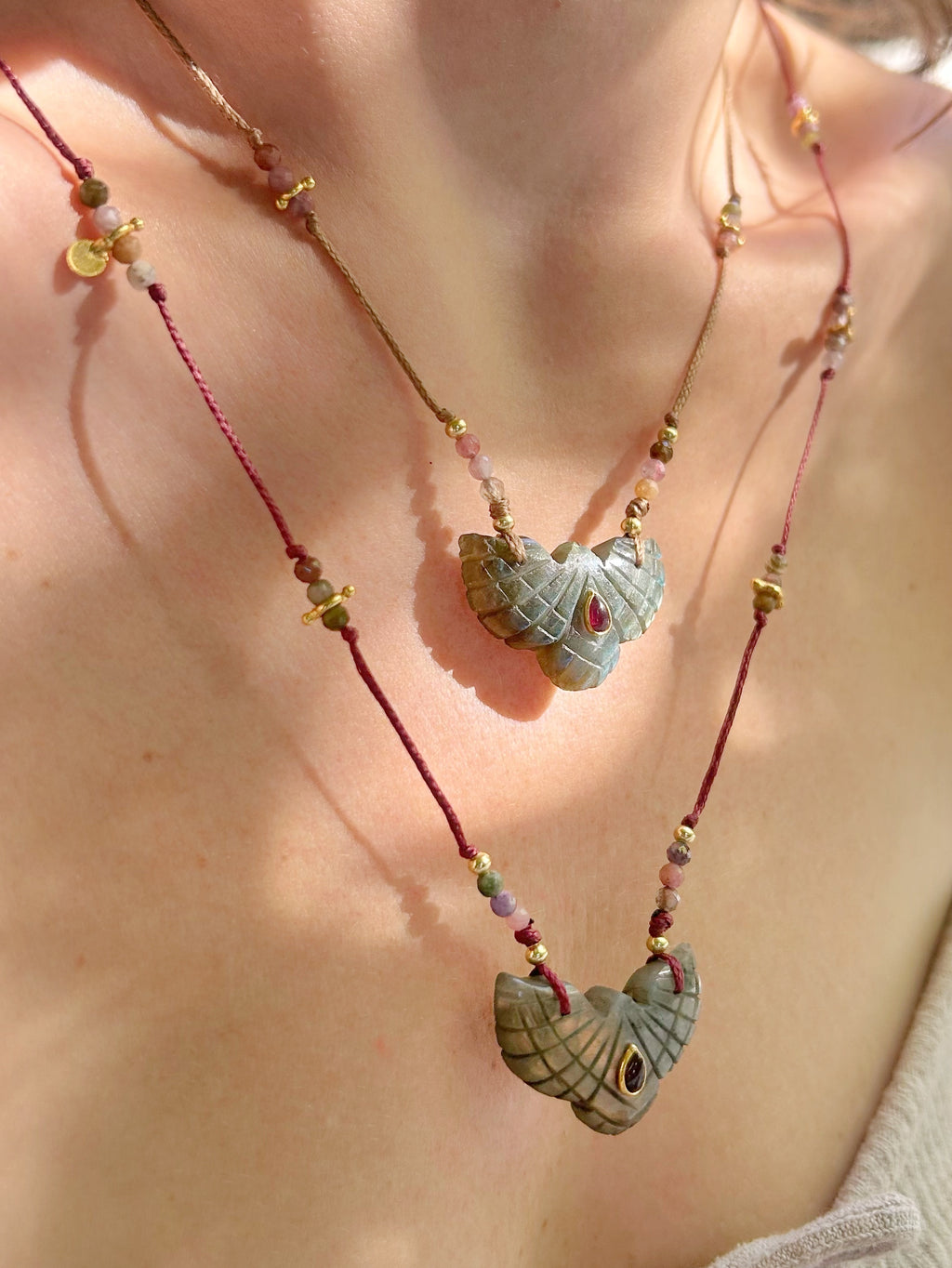 Eagle Necklace - Labradorite