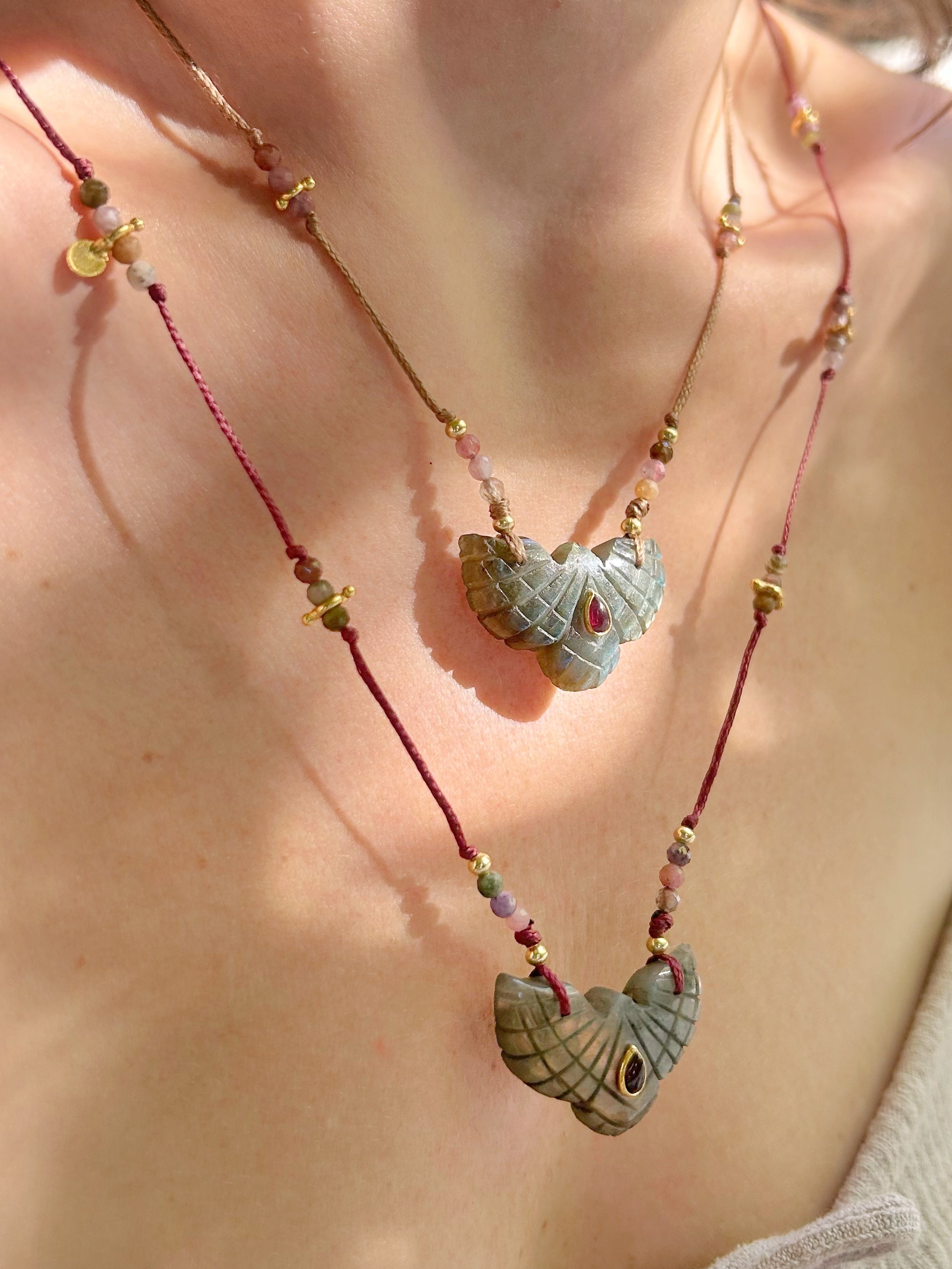 Eagle Necklace - Labradorite