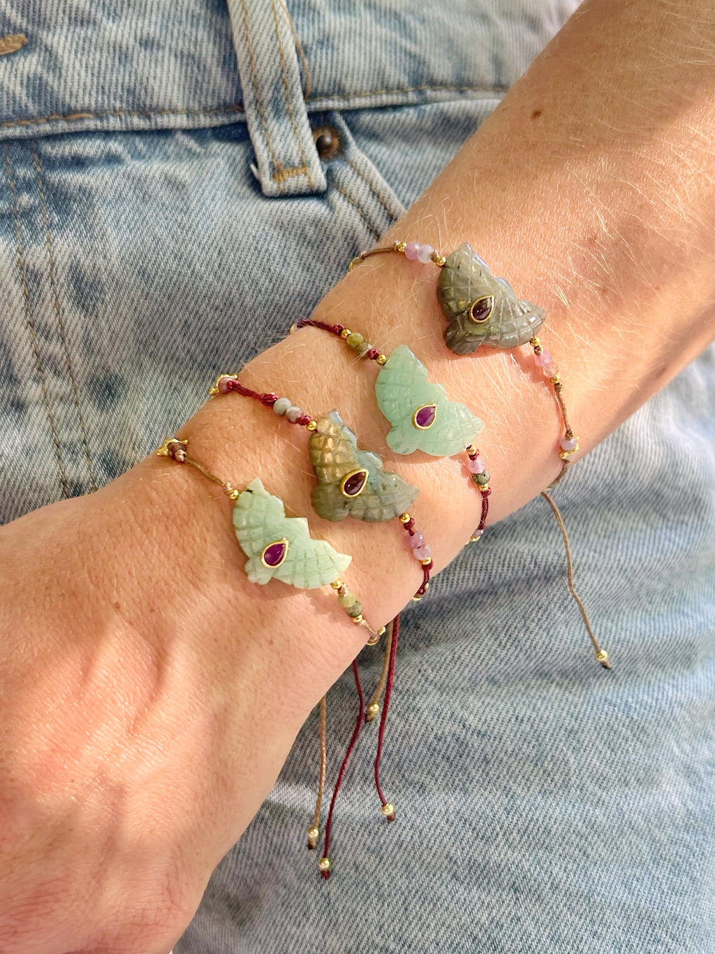 Bracelet Aigle - Amazonite