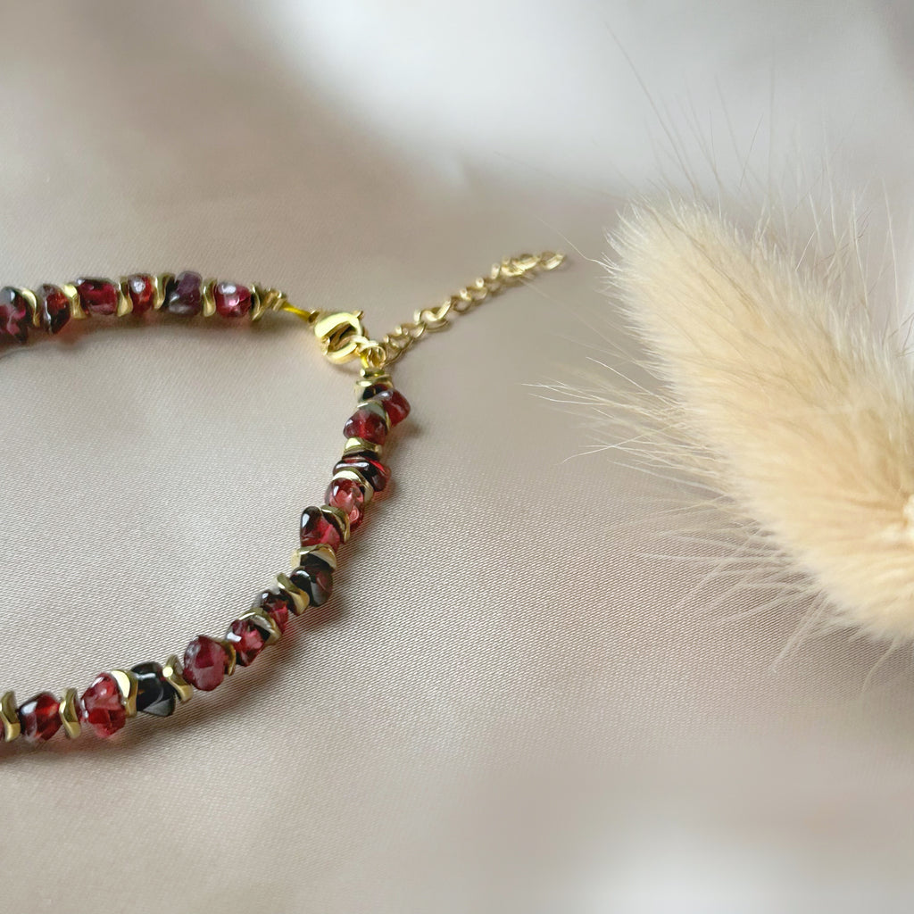 Bracelet Grenat