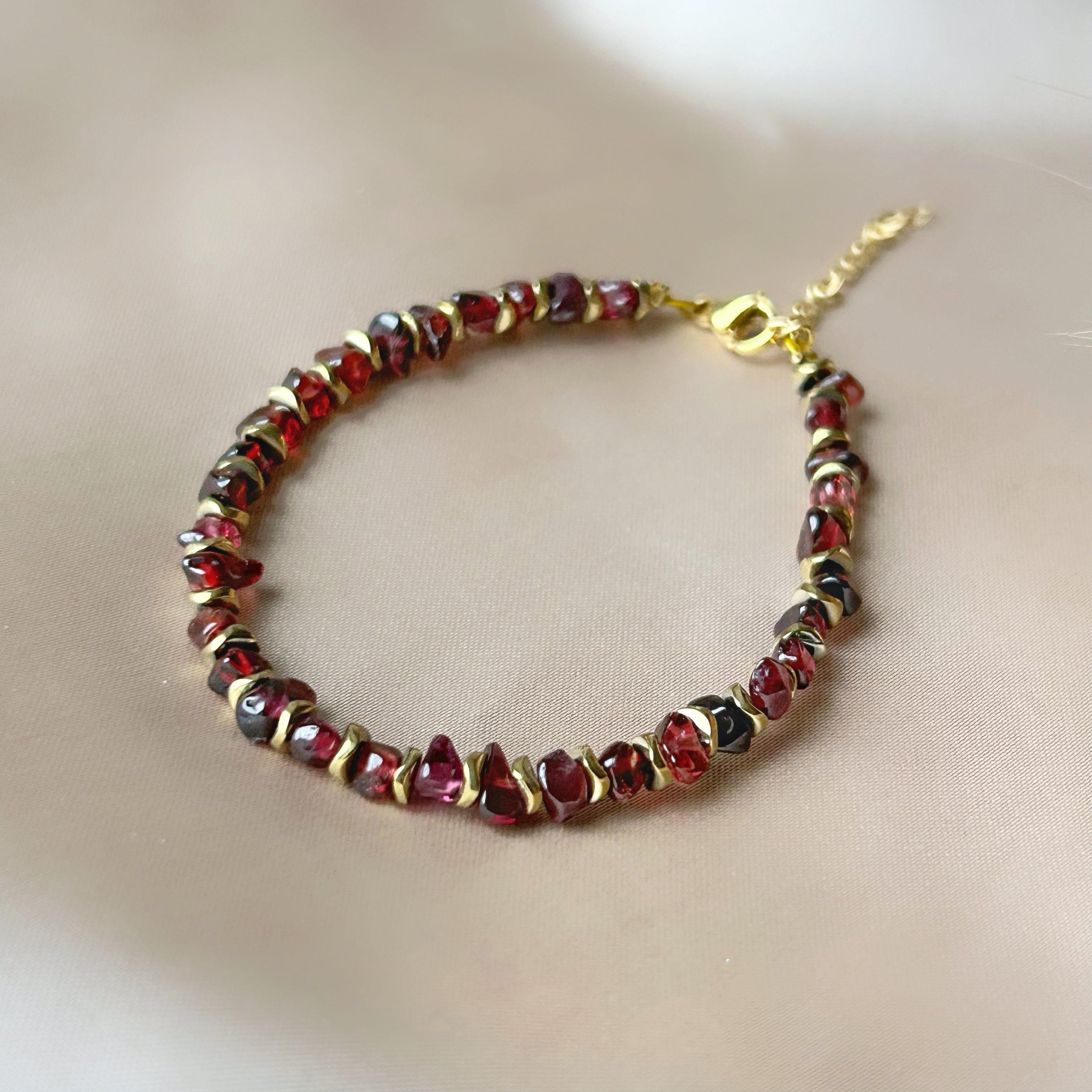 Bracelet Grenat