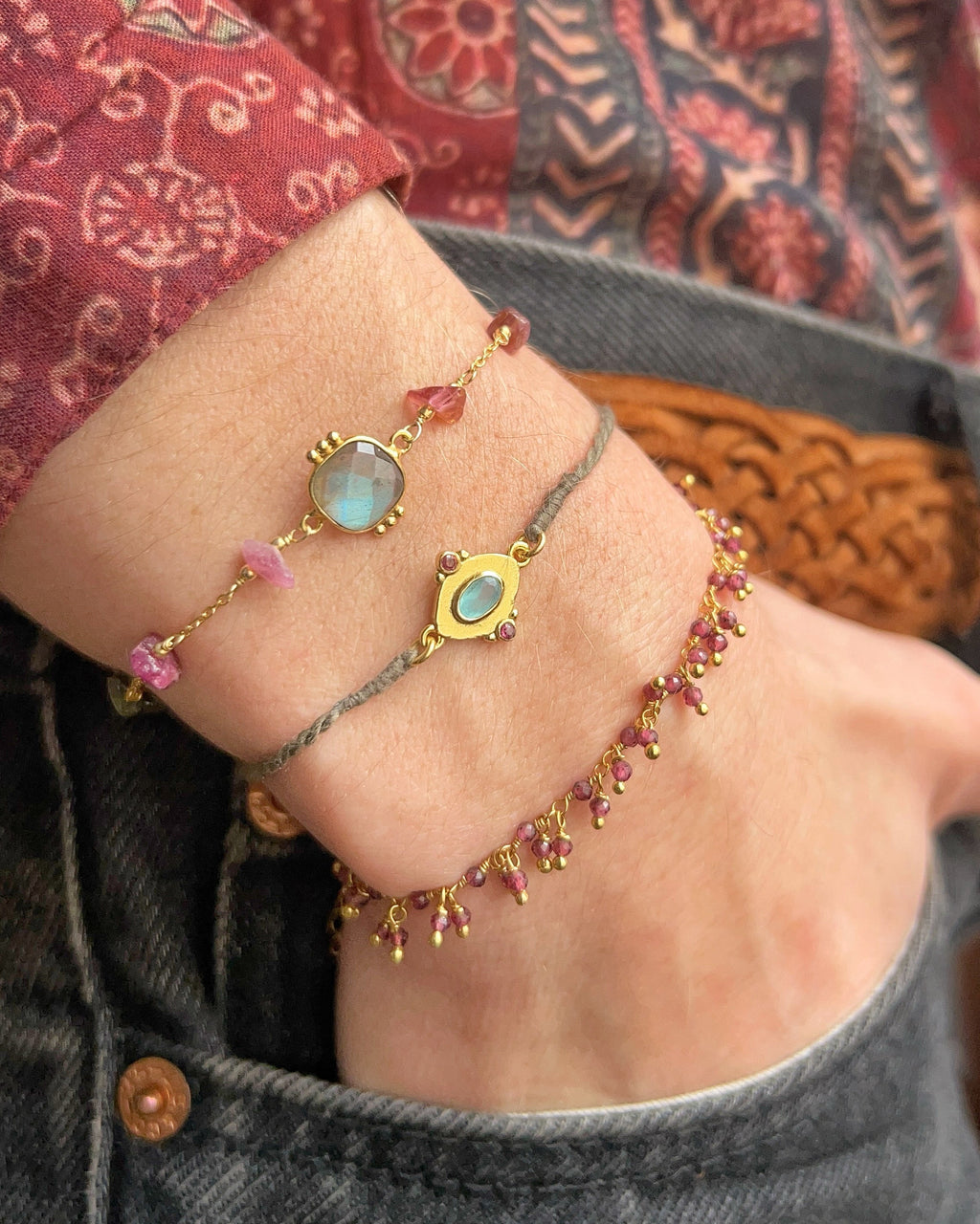 Bracelet Plumetis