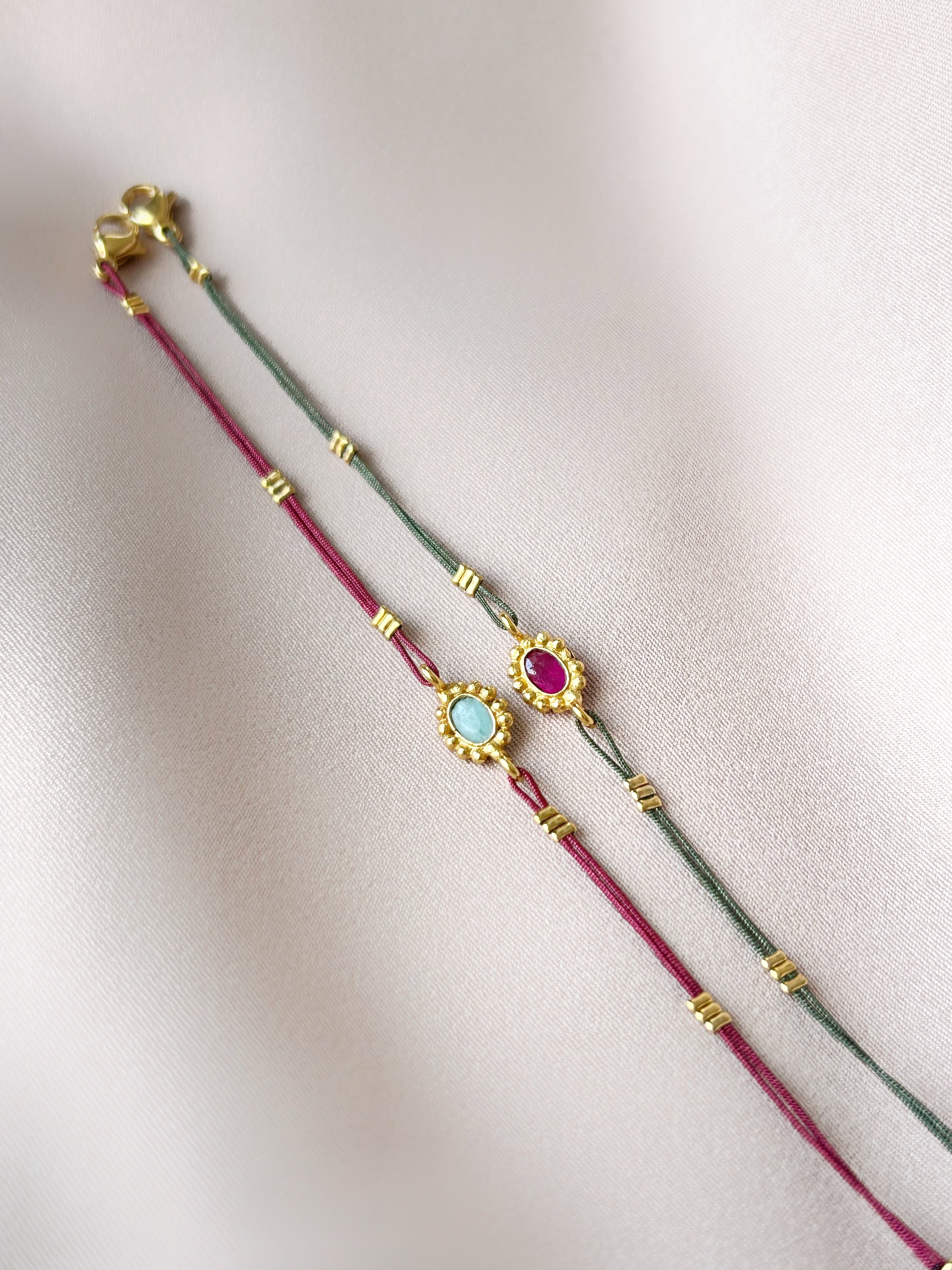 Bracelet Poppy - Rubis