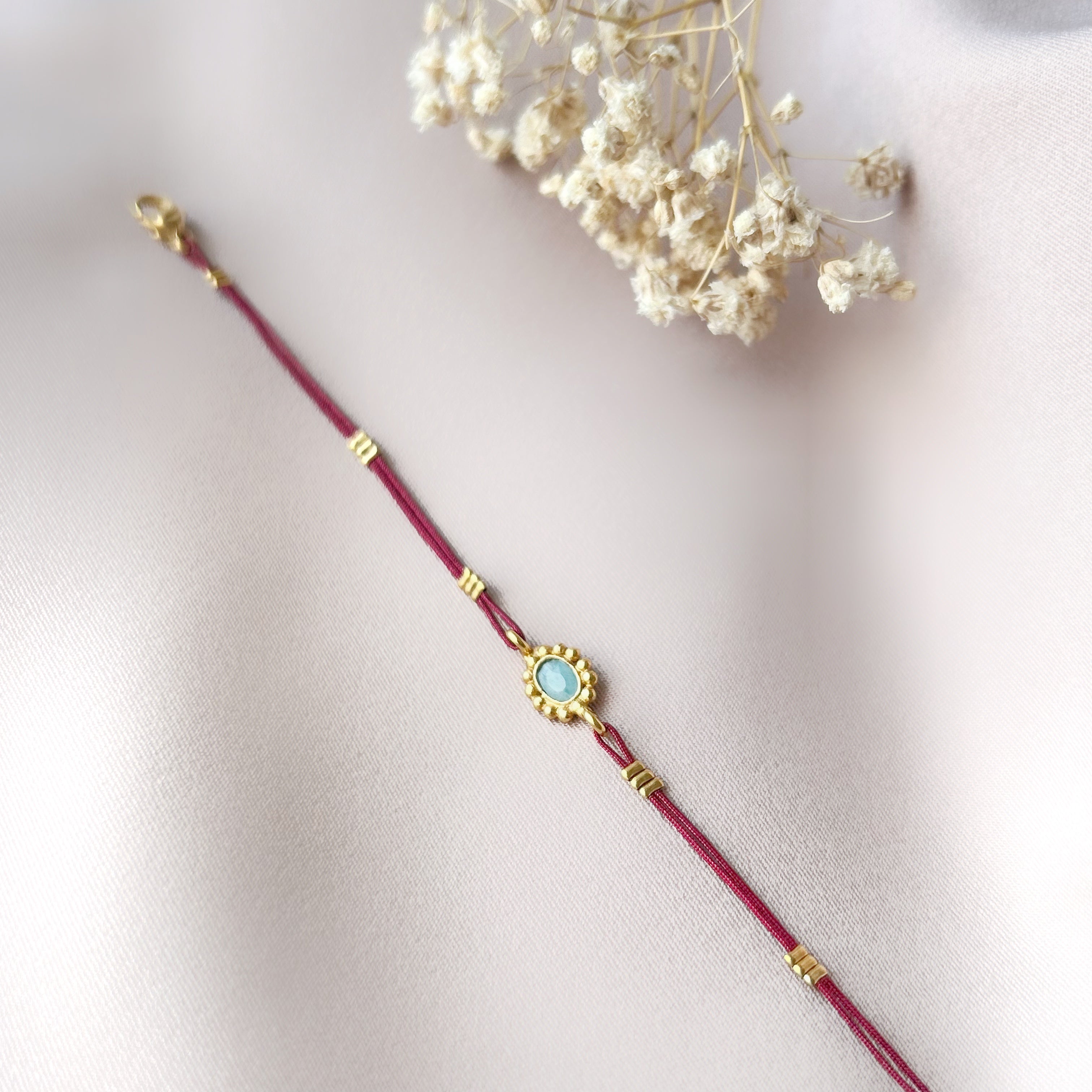 Poppy Bracelet - Ruby