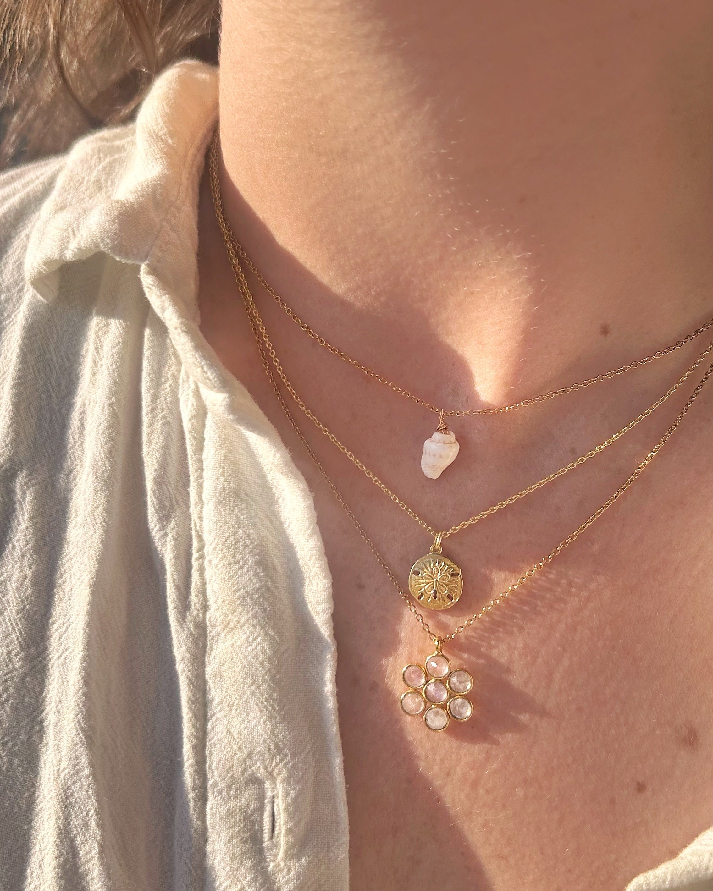 Collier coquillage