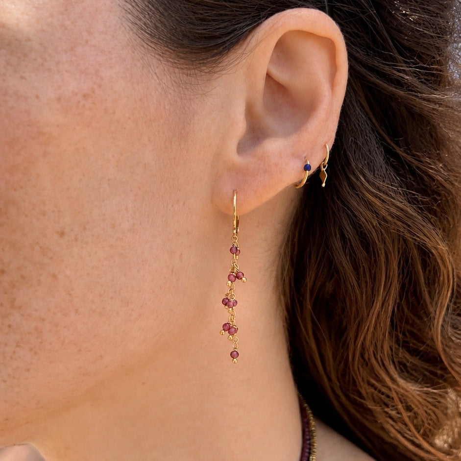Boucles Plumetis