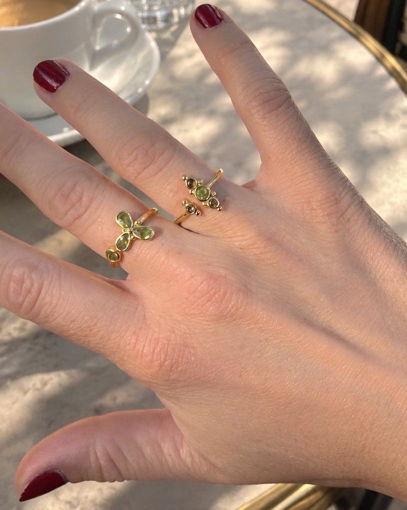 Bague Petra - Péridot