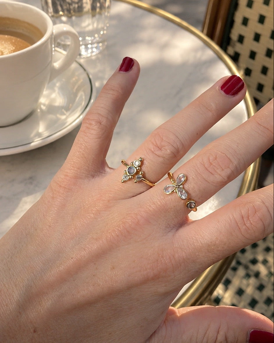 Bague Petra - Cristal