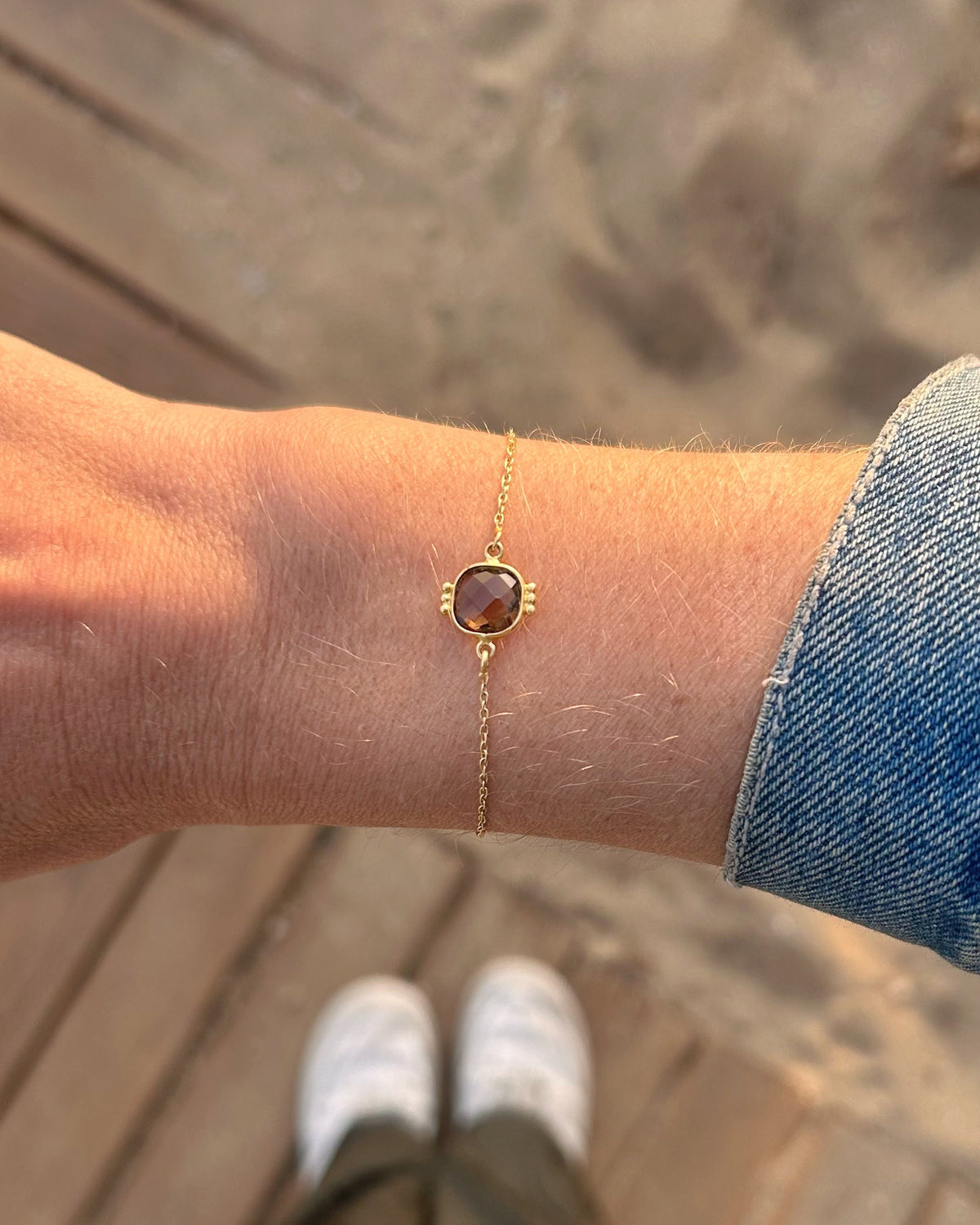 Bracelet Jeli - Quartz Fumé