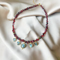 Collier Grenat